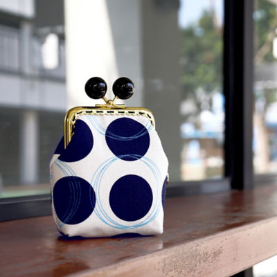 COCOONESE Clutch Purse - Dotted B&W 4