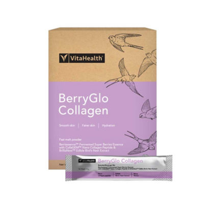 VitaHealth [Bundle of 3] VitaHealth BerryGlo Collagen (14 Sachets) 3