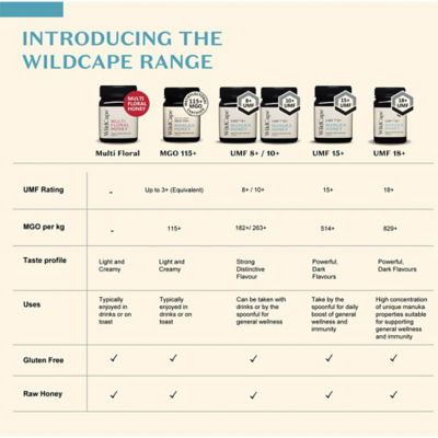 WildCape [Buy 1 Free 1] WildCape Manuka Honey UMF 20+ 500g 3