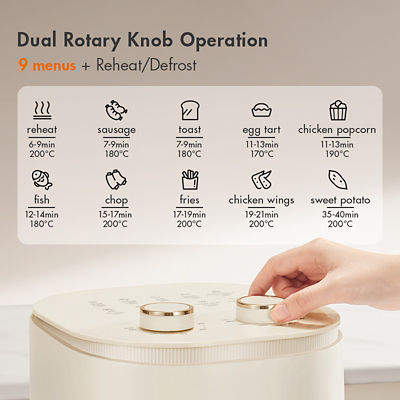 GAABOR AIR FRYER 4.5L CREAM AF-45M01A 4