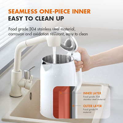 GAABOR ELECTRIC KETTLE 2L WHITE EK20M-WH01A 5