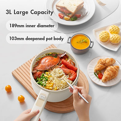 GAABOR 3L多功能电煮锅 白色 EC-30M01A 3
