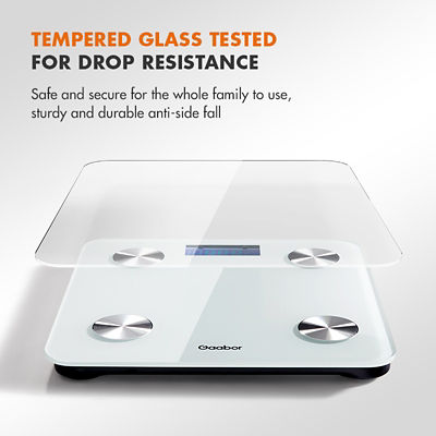 GAABOR WEIGHT SCALE LED+APP WHITE GWS-M02A 5