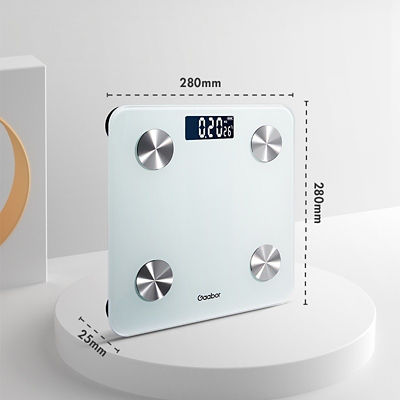GAABOR WEIGHT SCALE LED+APP WHITE GWS-M02A 6