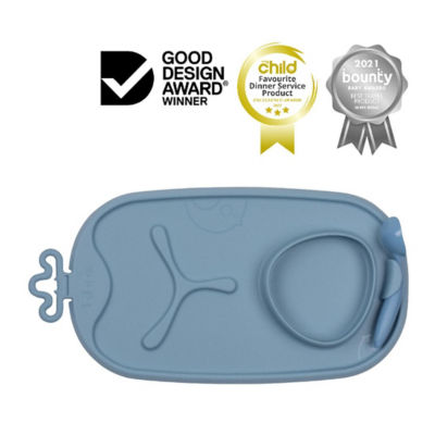 B.Box Roll + Go Mealtime Mat With Spoon 7
