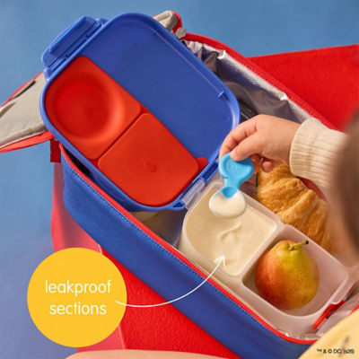 B.box Superman Mini Lunchbox 9