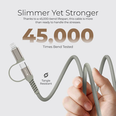 Mazer InfiniteLink COBRA 60W Magnetic Organizer 4-in-1 Fast Charging Cable - M-COBRA-C61Duo 6