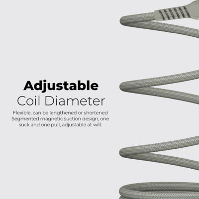 Mazer InfiniteLink COBRA 60W Magnetic Organizer 4-in-1 Fast Charging Cable - M-COBRA-C61Duo 8