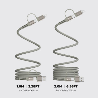 Mazer InfiniteLink COBRA 60W Magnetic Organizer 4-in-1 Fast Charging Cable - M-COBRA-C61Duo 9