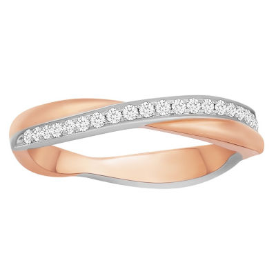 Goldheart Destinee Evermore Wedding Band Female 1