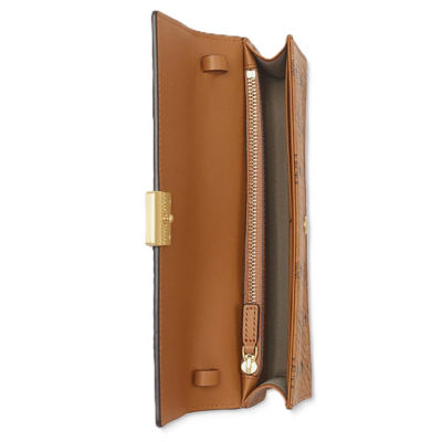 MCM Aren Crossbody Wallet in Visetos (Cognac) 3