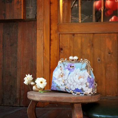 COCOONESE Acrylic Chain Shoulder Bag - Paeonia Waves 5