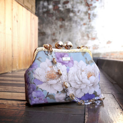 COCOONESE Acrylic Chain Shoulder Bag - Paeonia Waves 6