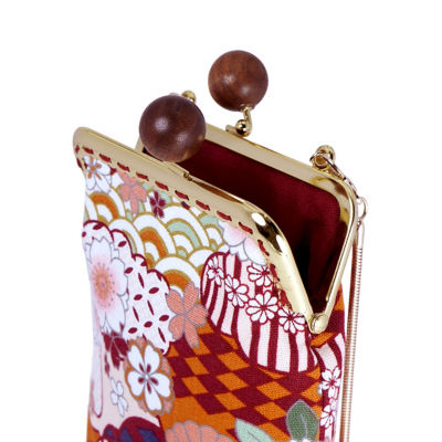 COCOONESE Cell Phone Purse - Natsume (Red) 3
