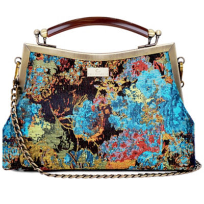 COCOONESE Amber Resin Top Handle Bag - Pualani 1
