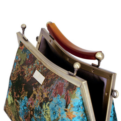 COCOONESE Amber Resin Top Handle Bag - Pualani 3