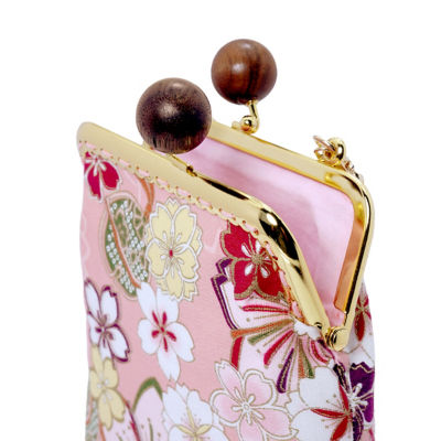 COCOONESE Cell Phone Purse - Sakura Forest (Pink) 3