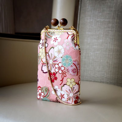 COCOONESE Cell Phone Purse - Sakura Forest (Pink) 5