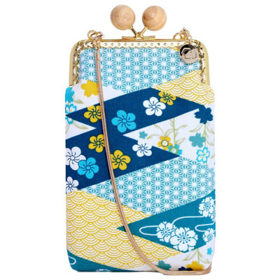 COCOONESE Cell Phone Purse - Diamond Sapphire 1