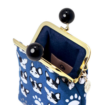COCOONESE Clutch Purse - French Bulldog (Blue) 3