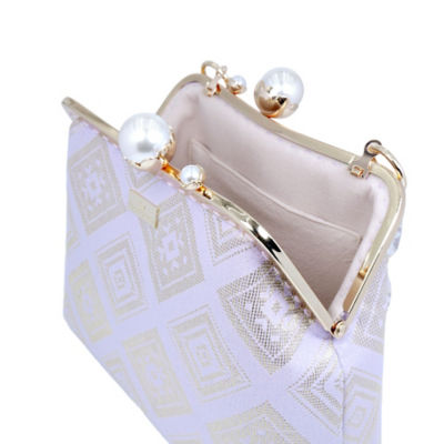 COCOONESE Acrylic Chain Songket Shoulder Bag - Grayles 3