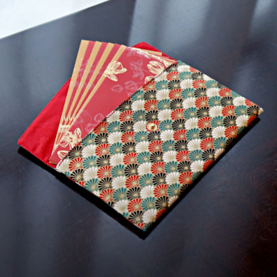 COCOONESE Red Packet Organizer - Kikkamon (Red) 5