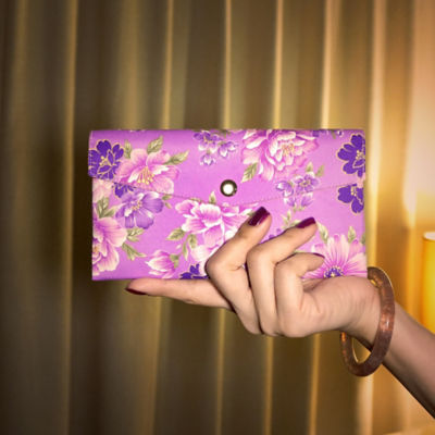 COCOONESE Red Packet Organizer - Rich and Honored (Purple) 3
