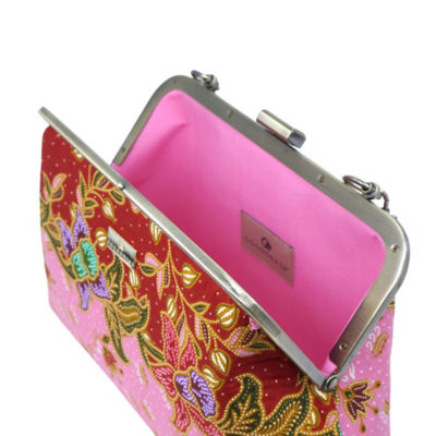 COCOONESE Underarm Bag - Canva (Pink) 3