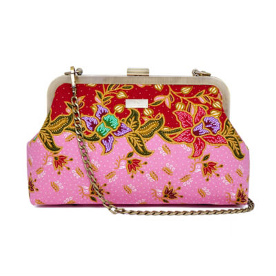 COCOONESE Underarm Bag - Canva (Pink) 4