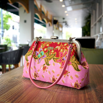 COCOONESE Underarm Bag - Canva (Pink) 5