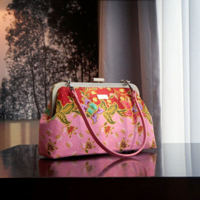 COCOONESE Underarm Bag - Canva (Pink) 6