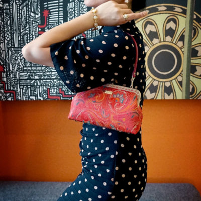 COCOONESE Underarm Bag - Flourishing (Red) 6