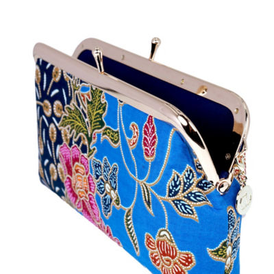 COCOONESE Wristlet Pouch - Pistil (Blue) 3