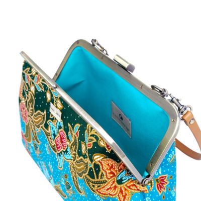 COCOONESE Underarm Bag - Canva (Blue) 3