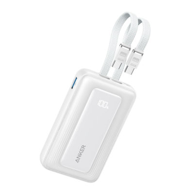 Anker Zolo CCC Power Bank 20000mAh 45W Built-in Dual USB-C Cable A110M 1