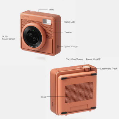  Rubyoung Rubyoung Portable OLED Display Wireless Speaker 6