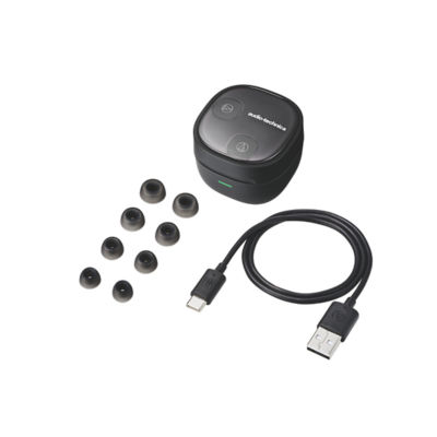 Audio-Technica True Wireless Noise Cancelling Earbuds SQ1TW2NC 6