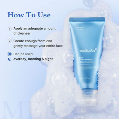 MEDICUBE Zero Foam Cleanser 6