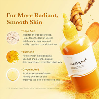 MEDICUBE Kojic Acid Turmeric Resurfacing Toner 3