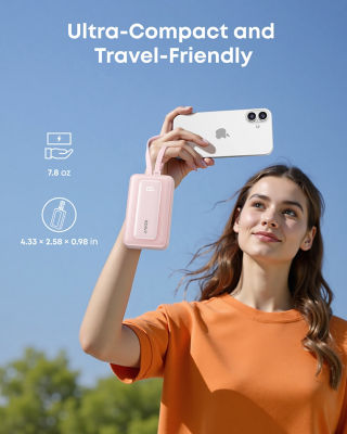 Anker Zolo CCC Power Bank 10000mAh 35W Built-in Dual USB-C Cable A110L 7