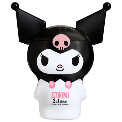 Air Val Kuromi 2 in 1 Shower Gel & Shampoo 400ml 1