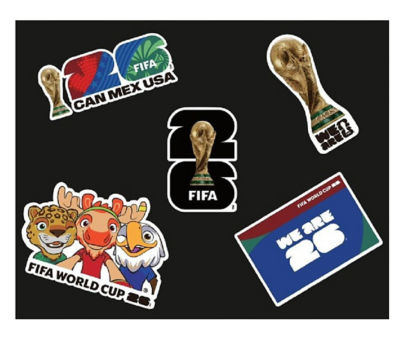TRAVELMALL FIFA World Cup 2026 Fridge Magnet (5 Pcs) 3