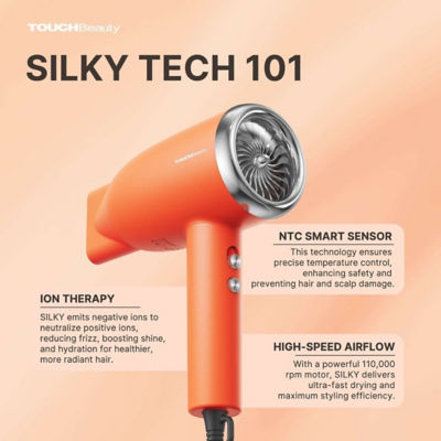 Touch Beauty TOUCHBeauty SILKY Ionic Hair Dryer (TB-2393) 7