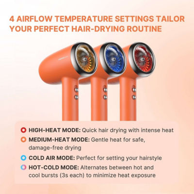 Touch Beauty TOUCHBeauty SILKY Ionic Hair Dryer (TB-2393) 8