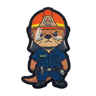 Black Stealth Warrant Officer Dobhar-chú™ Iron On Patch 1