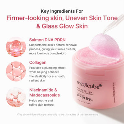 MEDICUBE PDRN Pink Collagen Gel Pad 4