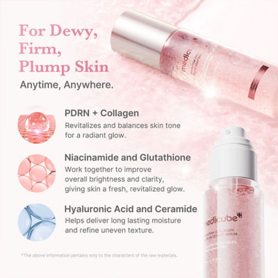MEDICUBE PDRN Pink Collagen glow Jelly Mist Serum 4