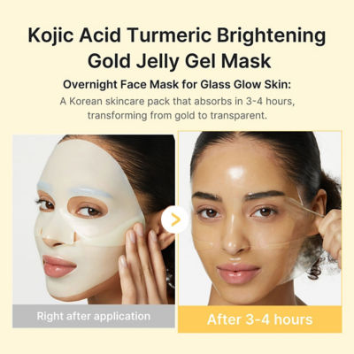 MEDICUBE Kojic Acid Turmeric Brightening Gel Mask 2