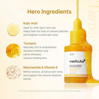 MEDICUBE Kojic Acid Turmeric Niacinamide Serum 3