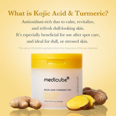 MEDICUBE Kojic Acid Turmeric Pad 5
